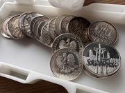 III RP, 100 000 zł 1 oz uncja srebra Solidarność 1990 - 25 szt