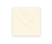 kremowe koperty 16x16, kwadratowe koperty ecru, ivory koperty ozdobne