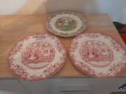 Talerze dekoracyjne 20cm Made in England