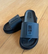 Big Star - czarne klapki damskie / dziewczęce 36