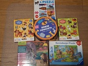 6 w 1: PUZZLE ze zwierzętami