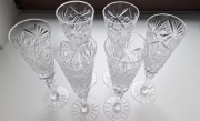 Kieliszki kryształowe do szampana 6 szt