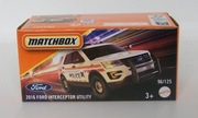 Matchbox Power Grabs  #96 2016 Ford Interceptor Utility