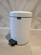 Kosz na śmieci 5l Brabantia biały łazienkowy do toalety