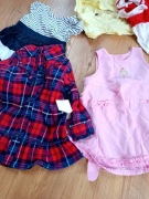 Paka ubranka dla dziewczynki 74 