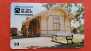 BRAZYLIA  /  STARA  /   -  Karta telefoniczna  /  KOLEJ - STACJA