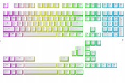 Ranked Klawisze Pudding v2 Pbt 145 biała nie komplet