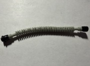 LEGO TECHNIC WĄŻ ELASTYCZNY 12L Z CZARNYMI KOŃCÓWKAMI J.SZARY x131c01