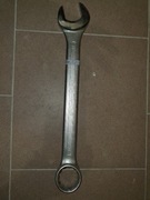 NOWY Klucz płasko oczkowy 36 mm, satynowy BGS