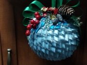 Bobka  jako ozdoba na okno