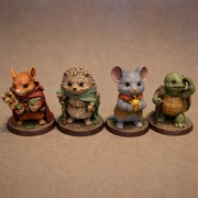 Zamienniki figurek do gry Everdell | 24 szt.