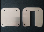 Zaślepka zaślepki kpl. Profil aluminiowy E-39877 bramy przesuwnej 100x97 mm
