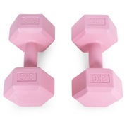 Hantle 2x3 kg ciężarki do ćwiczeń obciążniki fitness ModernHome