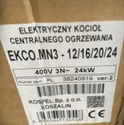Kocioł elektryczny KOSPEL EKCO.MN3 - 12 / 16 / 20 / 24 kW 400V NOWY 