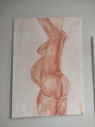 Kobita obraz sztuka nowoczesna