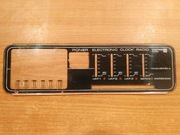 UNITRA Diora radio budzik Pionier 85 Re 105 szybka przednia czytaj opis 