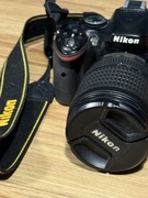 Aparat Nikon D5200 + karta pamięci + bateria + torba Apollo