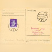 1942 - Biedrusko? (Poznań) - stemp. prowizor. 