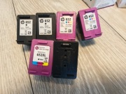 Puste tusze do drukarki HP 652 - 6 sztuk