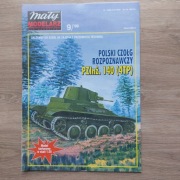 Mały Modelarz 1999/9 polski czołg rozpoznawczy PZInż 140 (STP)