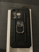 etui czarne pancerne do iPhone 13 pro