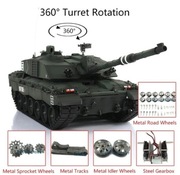 Heng Long 3908 Challenger 2 czołg RC 1/16 2.4 GHz PRO STEEL max wersja