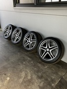 Felgi Mercedes AMG 20" z oponami zimowymi Hankook winter i*cept