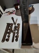 Zestaw kluczy Grzechotka i nasadki PRL