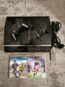 Konsola PlayStation 3 PS3, CECHC04, 500gb, 2 pady, gry