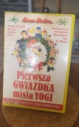 Pierwsza gwiazdka misia yogi HB vhs super unikat 