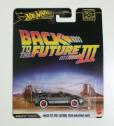 Hot Wheels Premium Back To The Future Time Machine 1955 DMC Delorean