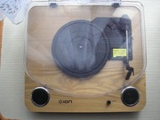 Gramofon ION - gra, wymaga regulacji bez zasilacza