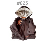 Bluza na suwak George 68-74cm 6-9 miesięcy tygrysek 