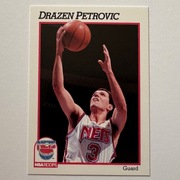 NBA HOOPS 1991 - DRAZEN PETROVIC - NETS - karta kolekcjonerska