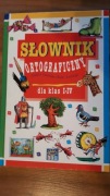 Słownik ortograficzny dla klas 1do 4