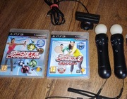 2x controller move motion + kamerka + 3gry ps3 PlayStation 3