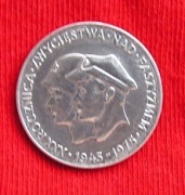 200 zł 1975r - Zwycięstwo nad Faszyzmem 1945-1975 (srebro)