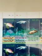 Samoa 2015  Mi 1230-2  -  ryby  piękny 6-blok   50  €  idealna pozyzja 