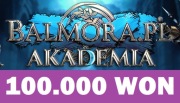 AKADEMIA BALMORA WONY 100.000 WON WONÓW WONY 100k won BALMORA.PL AKADEMIA