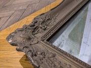 Zabytkowe lustro 46x60cm