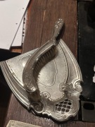 srebrna szufelka ze zmiotką antyczna 