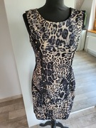 Sukienka panterka 38 M j zara dolar simple