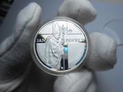 Polska 10000 złotych 1989 r, Lustrzanka ,Oryginał , srebro !  w kapslu !