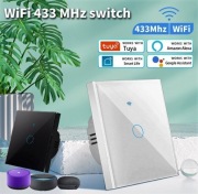 WŁĄCZNIK DOTYKOWY PODWÓJNY WIFI Tuya  + RF433