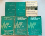 Słowniki niemieckie : naukowo-techniczne i mechaniczny z suplementami