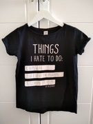 Czarny T-shirt Reserved 