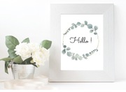 PLAKATY BOTANICZNE MOTYW ROŚLINNY MINIMALIZM