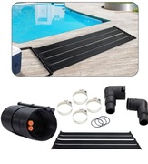 AREBOS 2x solarny basen grzewczy | kolektor słoneczny 300x66 cm 