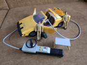 ALFETTA SPIDER zabawka prl auto na kabel 