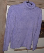 W&W _ wrzosowy _mięciutki golfik _NOWY_ r. M/L